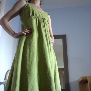 Striking Green Maxi Dress